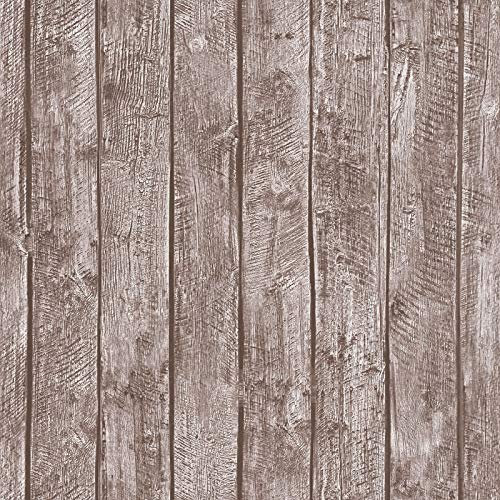 Papier peint imitation bois Papier peint effet bois Tapisserie imitation bois Papier peint enfant Papier peint intissé Marron 358411 SP04364 | Papier peint livré à domicile