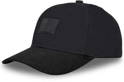 Johnny Urban Berretto da Baseball Uomo Donna Nero - Dean - Snapback Regolabile - Cappello Sportivo - cap Taglia Unica