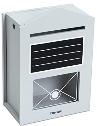 Betzold - Holzbriefkasten Kinder - beschreibbare Tafelfläche Kummerkasten