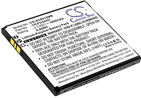 TCTK Akku 1800mAh Kompatibel mit [Angelcare] AC310, AC315, AC417, AC510, AC517 Ersetzt 1ICP5/54/57 FBA