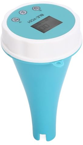Pool-Wassertester, 6-in-1-Wassertester Zum Testen von PH EC TDS ORP TEMP Restchlor Hochgenaues Digitales PH-Messgerät für Hydroponik-Pool und Aquarium