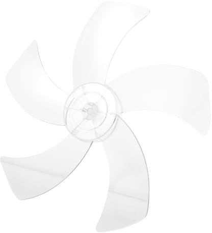 CHILDWEET Ersatzteile Für Stehventilatoren Transparente Kunststoff-lüfterblätter Für Bodentischventilatoren Leise Und Einfach Zu Installierende Ventilatorflügel