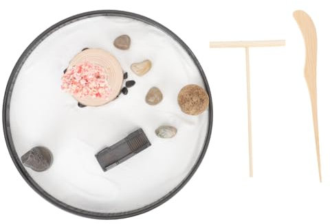 WHAMVOX 1satz Zen Sandkasten Dekorationen Kreative Japanische Ornamente Für Meditation Und Entspannung Handgefertigte Accessoires Für Zuhause Und Büro