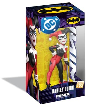 MINIX Bandai Figura da collezione 12 cm - DC - Harley Quinn con Martello - Collezionabili per esposizione - Idea Regalo - Giocattoli per Bambini E Adulti - Fan DC (MN20751)