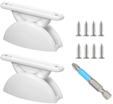 Fermaporta per – Fermaporta per , fermaporta Durabble con viti, gancio di fissaggio compatto a semicerchio per , furgoni, rimorchi da viaggio e uso esterno