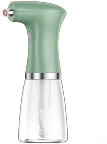 QOXEZY Botella eléctrica con atomizador de aceite, atomizador de niebla para cocina, para Turbo Boost, carga rápida tipo C, modos de pulverización duales, niebla y columna, atomización ajustable