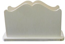 PORTATOVAGLIOLI PORTACARTE IN LEGNO PER IL FAI DA TE O DECOUPAGE (3 PEZZI)