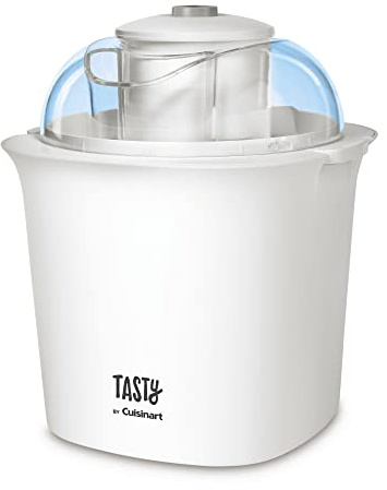 Cuisinart ICM100T Tasty Ice Cream Maker, 8.71(L) x 8.71(W) x 10.49(H), White