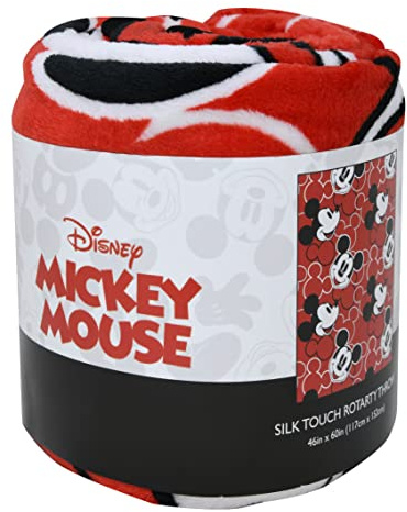 Jay Franco Throw Blankets - Mickey Mouse Blanket & Minnie Mouse Blanket (Mickey Mouse)