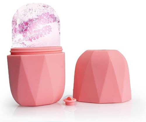 Steexu Ice Roller For Face And Eyes - Ice Globes For Face Icer - Ice Face Rollers Treat Sunburn Anti Infalamatory and Soothing - Helps in Skin Tonning