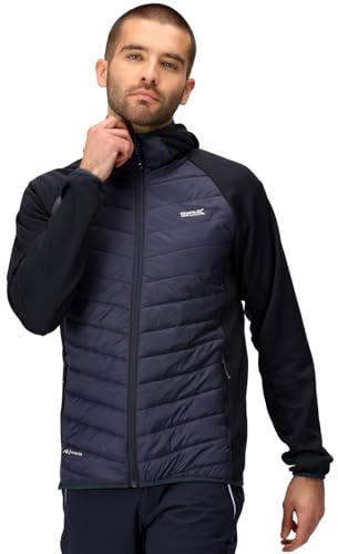 Regatta Chaqueta Andreson VIII Hybrid para hombre, aislamiento elástico y comprimido: perfecta para actividades al aire libre, caminatas, senderismo y acampada