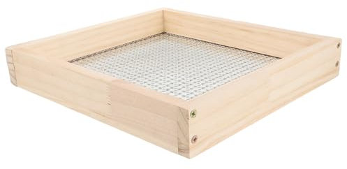 CIMAXIC Sieb Für Gartenarbeit Bodensieb Aus Metall Und Gartensieb Für Erde Kies Laub Und Steine Netz-gartensieb Für Gärten Und Blumenbeete Leicht Zu Bedienen Und Praktisch