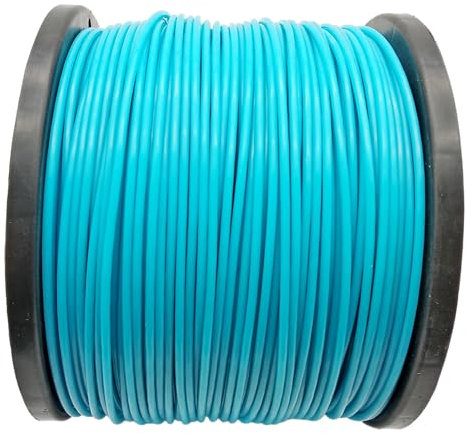 Trimmerschnur 200m x 3mm rund Dual Stahlkern Trimmerfaden Mähfaden Rasentrimmer Mähfaden Motorsense Freischneider