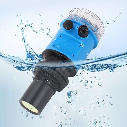 Sensore di Livello Dell'acqua, Custodia Impermeabile in ABS, Sensore del Misuratore di Livello del Serbatoio Dell'acqua Ad Ultrasuoni, Compatto e Robusto, con Display a LED (0-10
