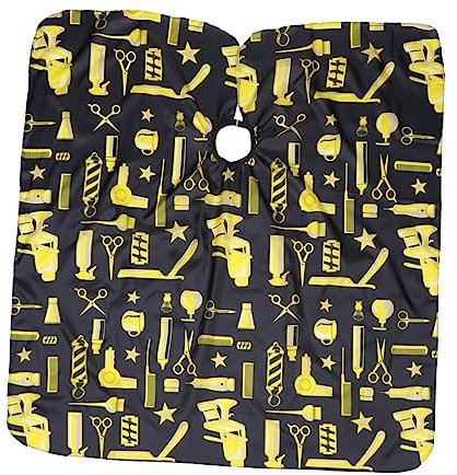 CRILSTYLEO Parrucchiere Comoda Leggera Grembiule Per Taglio Di Mantello Protettivo Per Clienti Adulti Materiale