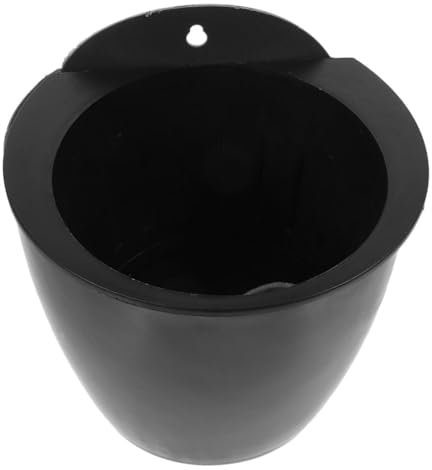 TINEASUR Selbstbewässernder Blumentopf Wandpflanzer Aus Hochwertigem Kunststoff Rund Für Sukkulenten Und Zimmerpflanzen Platzsparend Für Innenbereich Und Garten Dekoration