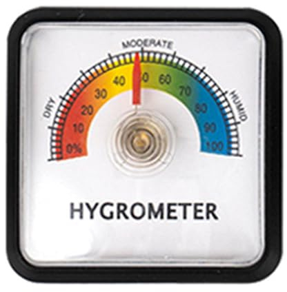 Zkydhbd Compact Temperature Humidity Meter Monitor For Vivariums Terrariums Easy To Read Thermometer Hygrometer Accurate Gauge Thermometer