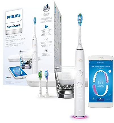 Philips Sonicare DiamondClean Smart elektrische Schallzahnbürste mit App (HX9903/03)