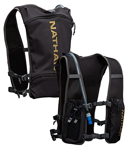 Nathan, Black/Gold, Quick Start 4L 2.0, OSFA