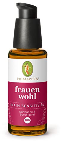 PRIMAVERA Frauenwohl Intim Sensitiv Öl bio 30 ml - Intensive Pflege - Aromatherapie - sanfte Intimpflege für jeden Tag - vegan