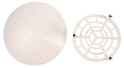 DOITOOL Schornsteinabdeckung Dachlüfterkappe Regenschutz Für Lüftungskanal Pvc Schornstein-regenschutz Trichterschutz Rauchrohrabdeckung Schornsteinschutzabdeckung