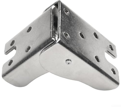 Lot de 4 charnières pliantes autobloquantes robustes à 90 degrés pour tables de bricolage et solutions peu encombrantes