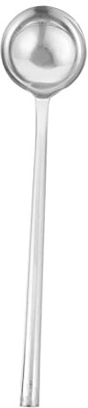 HOLIDYOYO 1pieza Cucharón Inoxidable Mango Utensilio De Cocina Multifuncional Para Gachas y Arroz Accesorio Práctico Para Cocinas De Inducción y