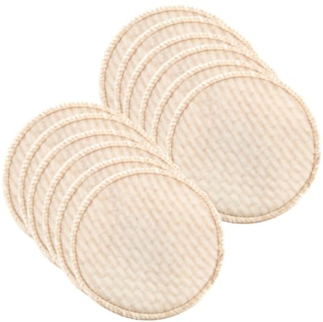 Hohopeti 12pièces Coussinet Allaitement Lavable et Réutilisable Anti-galactorrhée pour Protection