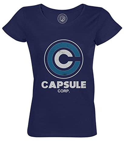 Fabulous T-Shirt Femme Col Rond Capsule Corp. Geek Jeux Video Serie Film