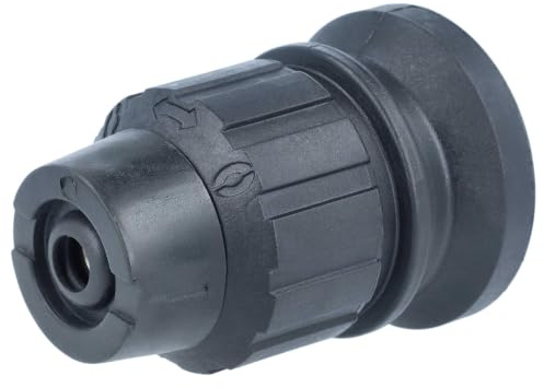 vhbw SDS Bohrfutter kompatibel mit Hilti TE 7 | TE 6-S Akku Bohrschrauber, Bohrmaschinen - 1 cm Innendurchmesser Schwarz