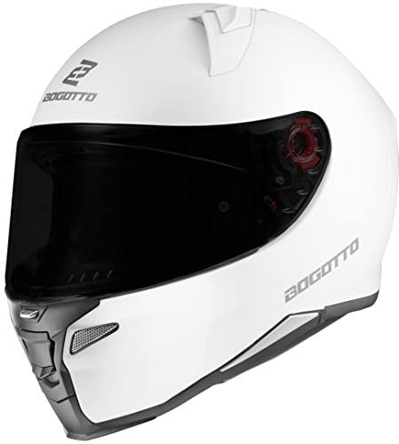 Bogotto FF110 Helm, weiß matt, M