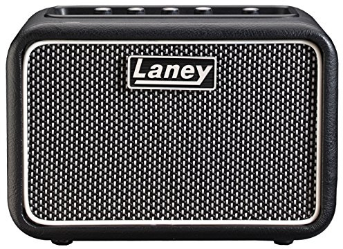 Laney Mini-ST-Superg-2 6W Batterieantriebs-Gitarrenverstärker-Kompaktpraxis-Verstärker mit Reinigungs-/Laufwerkskanälen, Verzögerung, LSI-Smartphone-Eingabe, Aux-In, Kopfhörerout