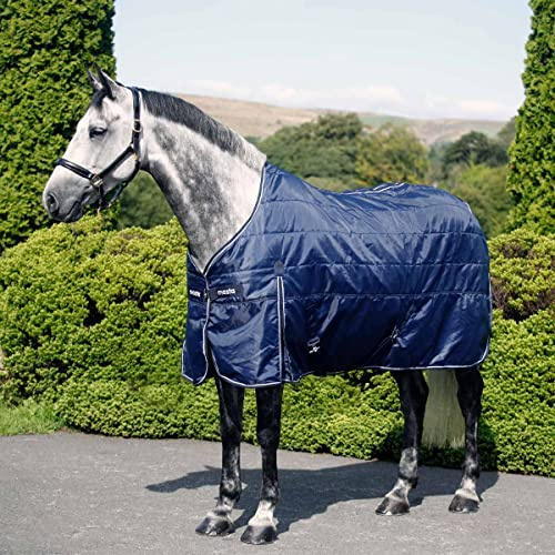 Masta 50g Lightweight Anti-Stick Horse Stable Rug - Navy Blue - 6ft