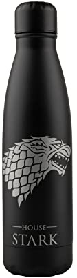 Cinereplicas Game of Thrones - 500ml Edelstahl isolierte Wasserflasche - Offizielle Lizenz