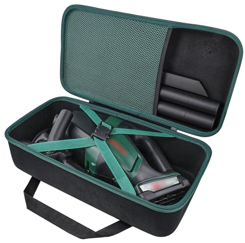 co2CREA Hard Travel Case for Bosch Cordless Vacuum Cleaner UniversalVac 18 | Hard Shell Shockproof EVA Carrying Case, Portable Protective Storage Bag