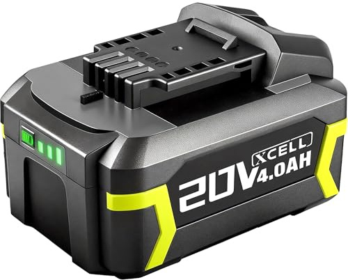 SnapFresh Batterie 20 V 4,0 Ah Uniquement aux SnapFresh Outils sans Fil, Batterie Longue durée Fonctionne Batterie Prend en Charge la Charge Rapide (BBT-DC40A)