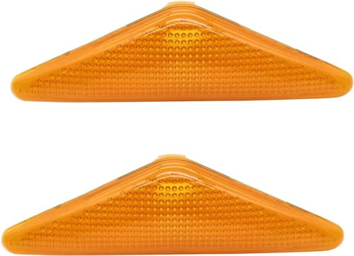 SHLPDFM Seitenblinker Blinkende Blinkleucht für Ford Focus Mk1 98-04 Mondeo MK3 2000-2007 4364357(Orange)