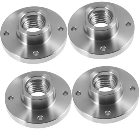 SEWOART 4piezas Chuck De Cara Para Torno De Madera Adaptador De Reemplazo De Plato Trasero De Compatible Sistemas De Sujeción De Madera
