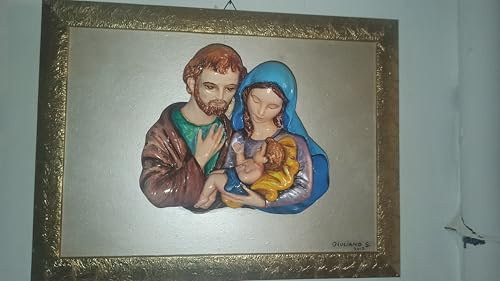 Natività in Rilievo Gesso Alabastrino, 30 x 40 cm