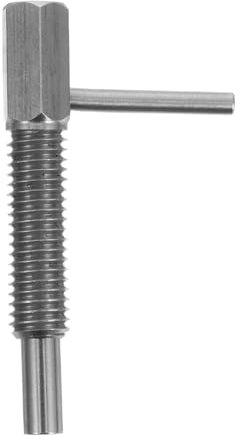 OKUMEYR Federrastbolzen Raststift Aus Edelstahl Mit L-griff M8x1 25 Sichere Fixierung Für Mechanische Geräte