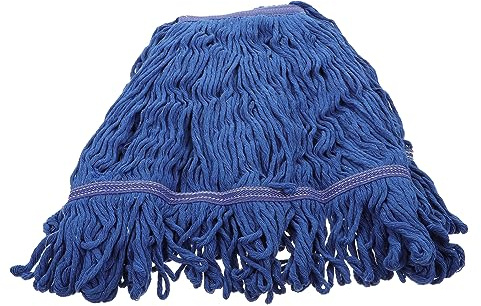 HOUDERCO Tête De Balai Coton Réutilisable Éponge à Nettoyer avec Tête Fil pour Serpillière Absorption Eau Élevée Et Remplacement Facile Idéale pour Nettoyage Humide des Sols