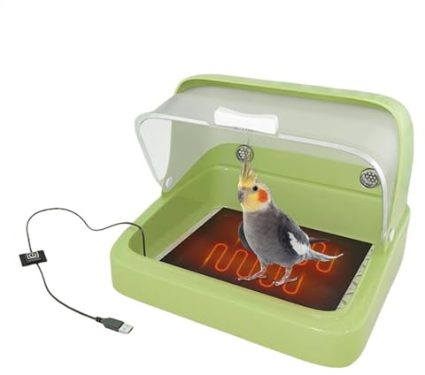 Nichoir à oiseaux pour poussins | Incubateur d'oiseaux | Fourniture d'habitat de volaille, nichoir visuel respirant, 3 températures réglables, fournitures pour animaux domestiques