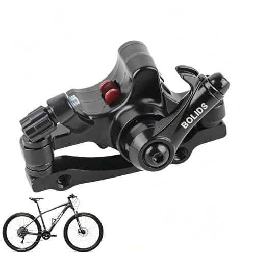 2PCS Mechanical Disc Brake Calipers Set for Bicycle, Front and Rear Alloy Bike Brakes Kit with Heat Dissipation, Compatible for Mountain Folding Road Bikes (Bb8 F160r140)