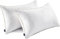 BedStory Cuscini Letto Set di 2 con Federa Rimovibile e Lavabile per Chi Dorme sul Lato o sulla Schiena, Guanciale in Coppia, Traspirante, Cuscino da letto 42x70cm