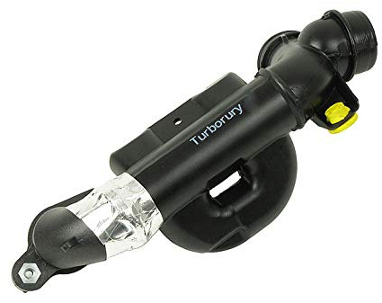 TURBORURY Compatibile con tubo di ricambio per Turbo Intercooler Ford Focus II Focus C-Max 1.6 TDCi VOLVO C30 V50 V70 S40 S80 1.6 D 1465156 5M5Q9F764AB 5M5Q-9F764-AB 12311901 1312657 1339071