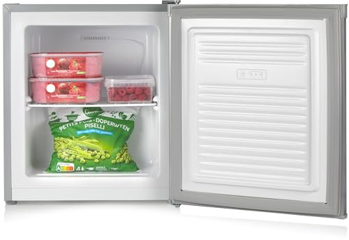 PRIMO PR116DV Mini congélateur - Petit congélateur - Indépendant - 33L - E - Argenté