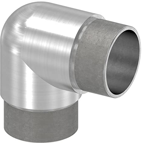 STEINBACHER© | Edelstahl Rohrbogen 90° eng, für 42,4x2,0mm, V4A