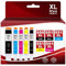 LOFBLAT 550XL 551XL Multipack Druckerpatronen Ersatz für Canon PGI-550 PGBK CLI-551 XL Patronen für Canon Pixma MX925 IP7250 MG5650 MX725 MX920 MG5550 IP7200 MG6650 MG6450 IX6850 MG5450 (5er-Pack)
