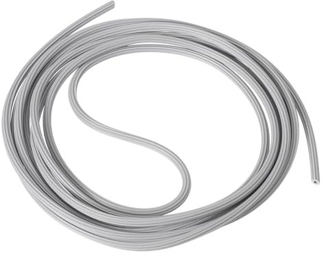 QUARKZMAN Fenstersplint, 0,16 x 9,8 ft Runder Fensterschirm-Reparatur-Splint für den Austausch von Tür- und Fensterschirmen, Grau