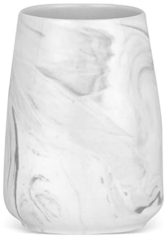 Kleine Wolke Zahnputzbecher MARBLE Anthrazit
